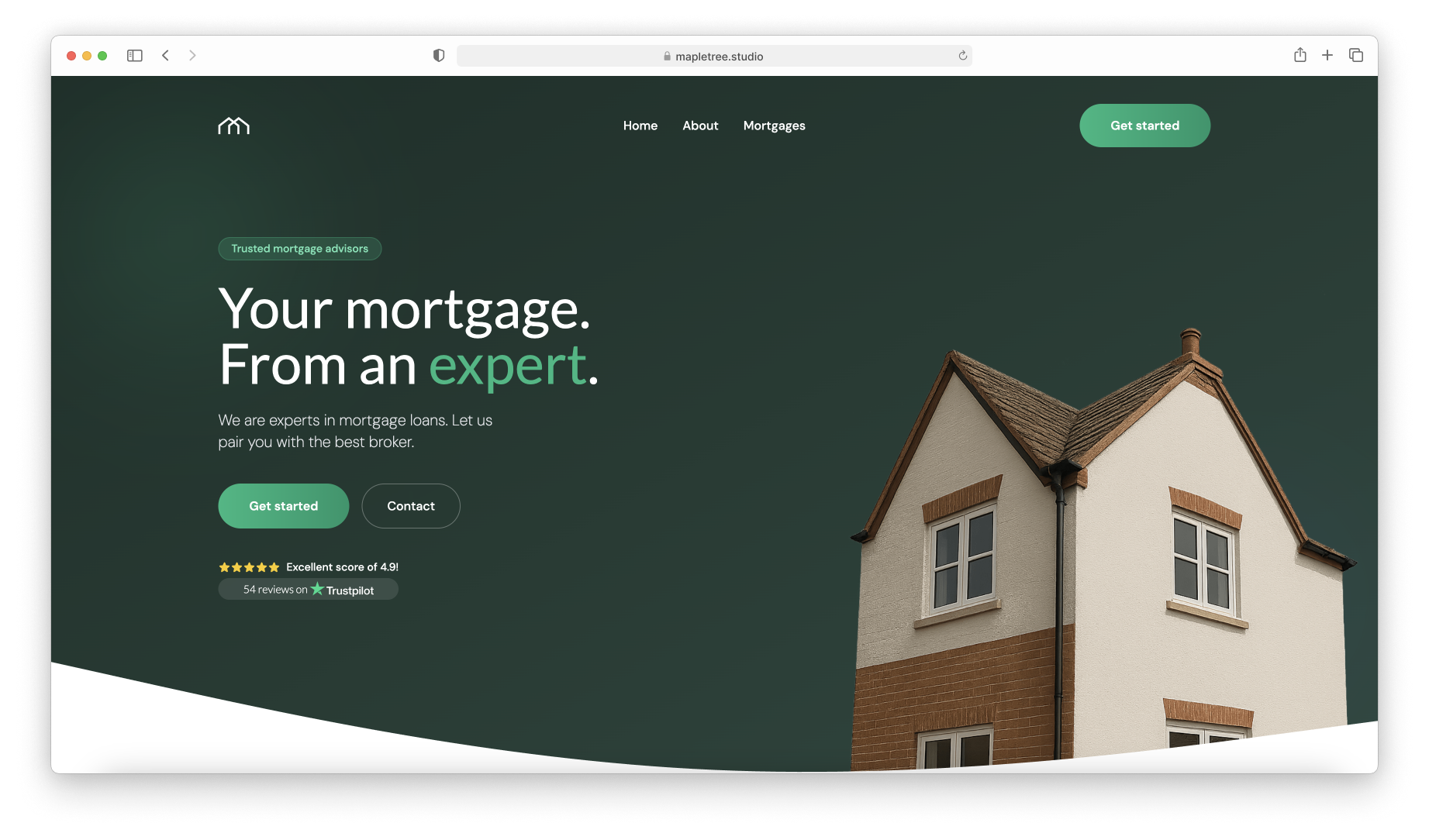 Mortgage Loan Expert website screenshot
